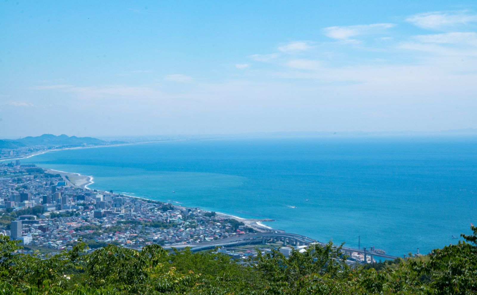 山上蒲鉾店の屋上から見える風景